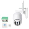 Cámara IP WiFi 360° Exterior con Visión Nocturna HD