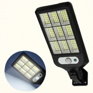 Foco Solar para Exterior con 72 LED y Sensor de Movimiento | Iluminación Eficiente y Segura