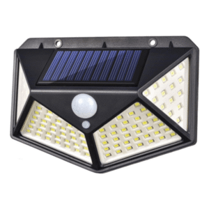 Lámpara Solar 100 LED Luces con Sensor de Movimiento | Exterior